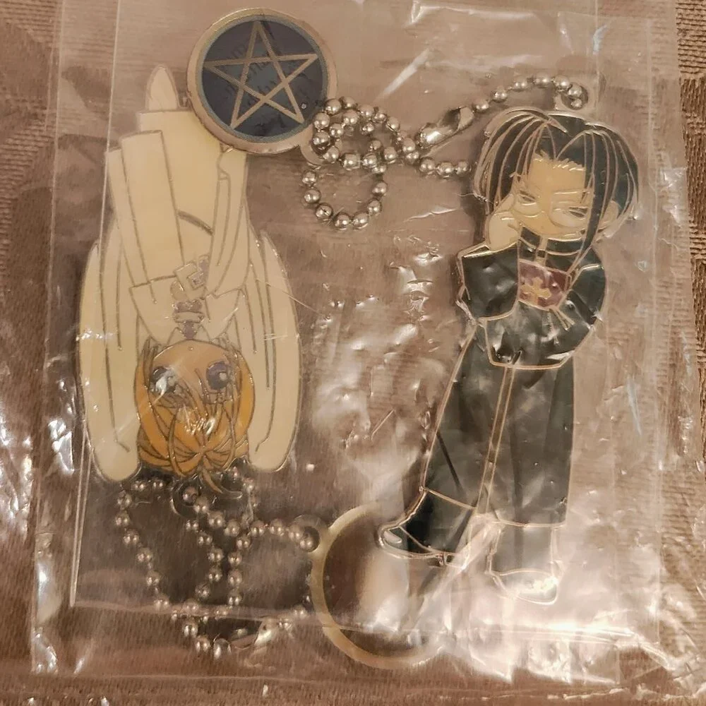 Aquarian Age Juvenile Orion Tomonori And Tsukasa Charm Keychains, New with Tags!